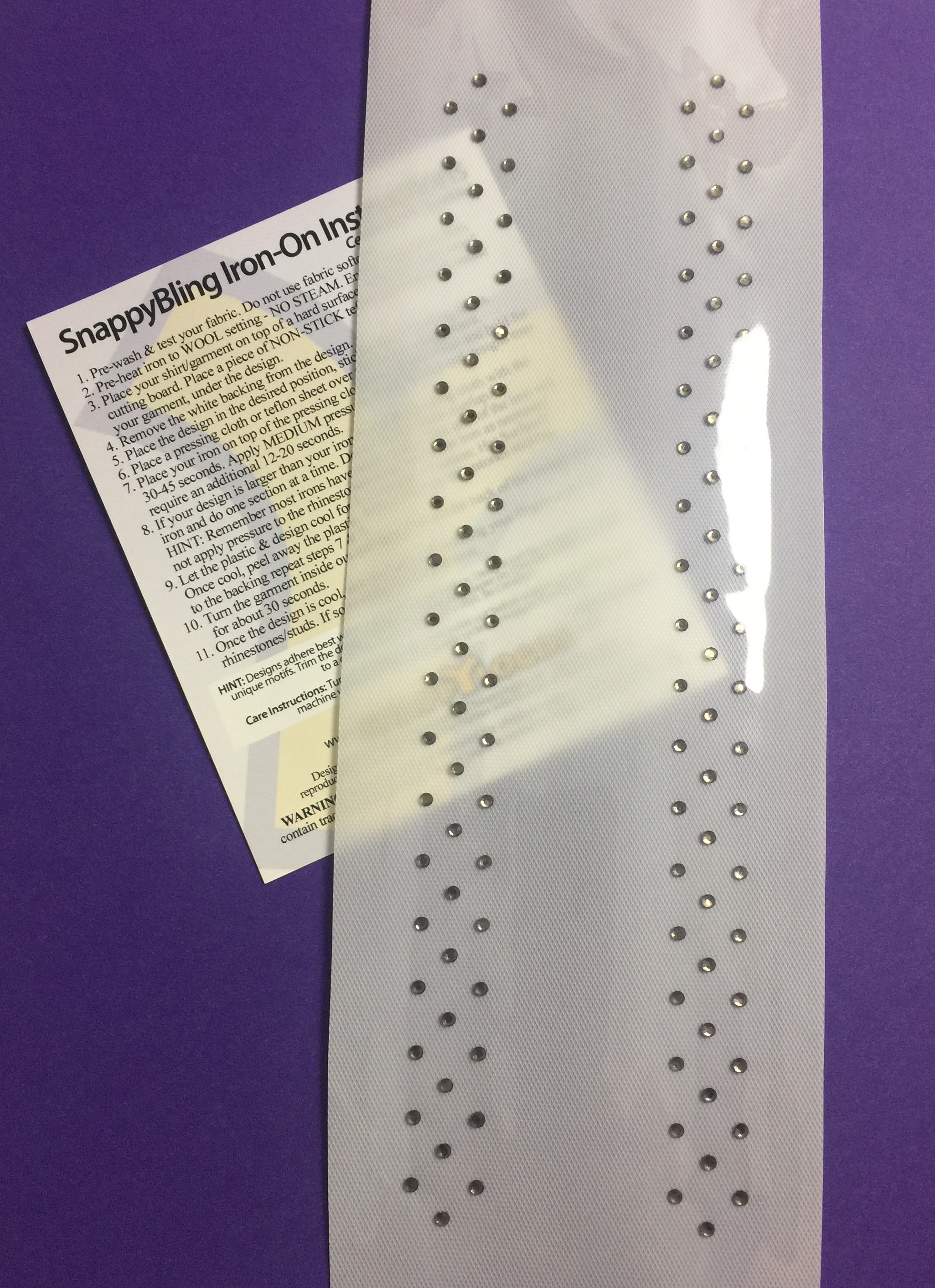 Crystal Fancy Sleeve Strip Set